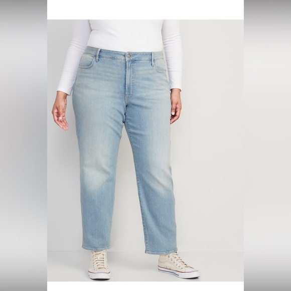 Old Navy High-Waisted Wow Loose Jeans in size 10 Tall, worn once - Picture 8 of 8